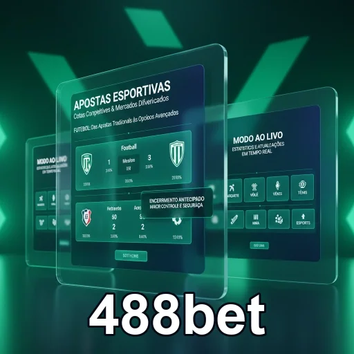 Ilustração de Explore as Apostas Esportivas na 488bet com Odds Altas