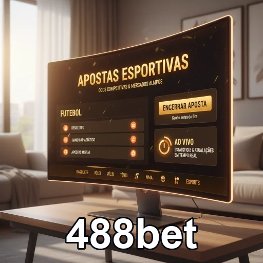 Ilustração de Descubra como a 488bet transforma o cassino online