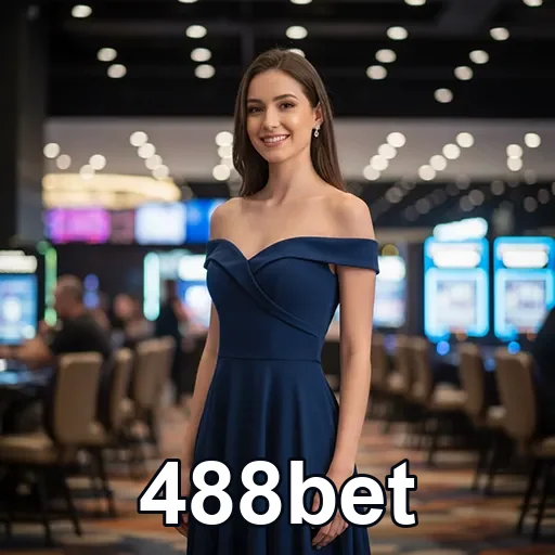 Ilustração de Aproveite jogos de slots e live gaming na 488bet