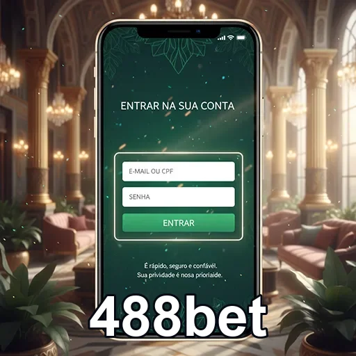 Ilustração de Aproveite jogos de slots e live gaming na 488bet