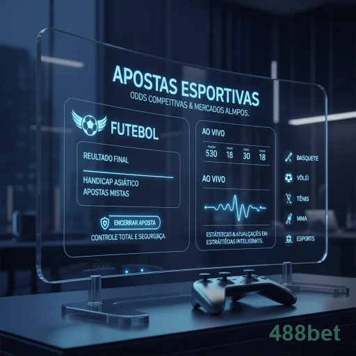 Jogador usando o app 488bet em smartphone VIP